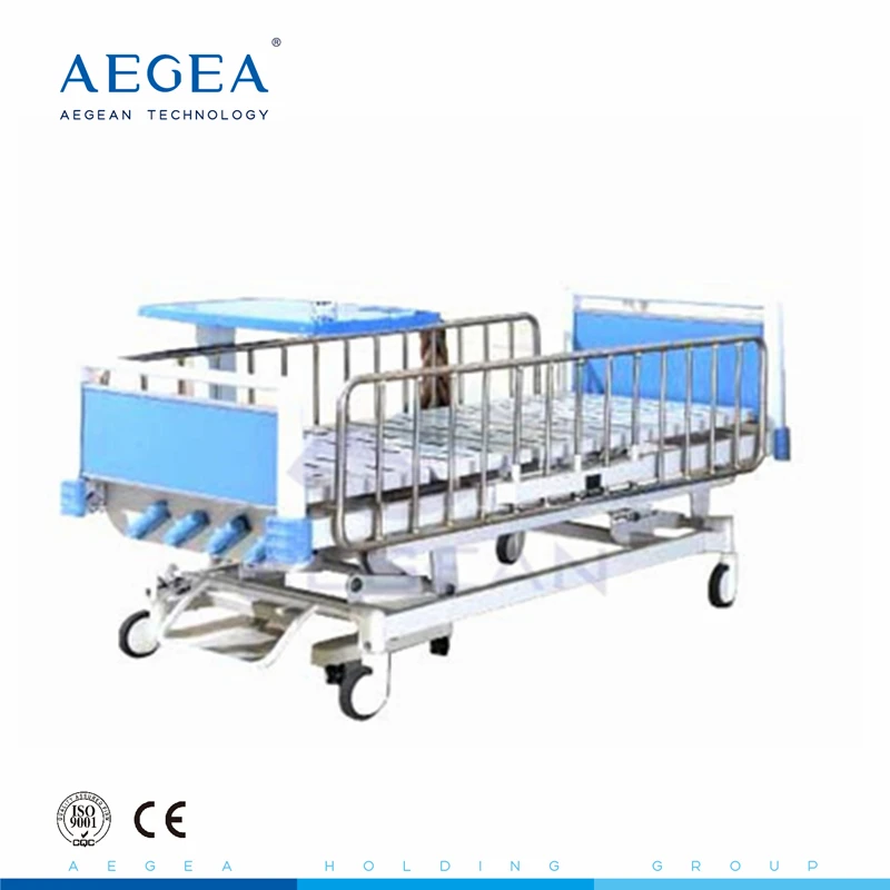 
AG CB013 CE ISO children patient room furniture 5 functions manual hospital bed 