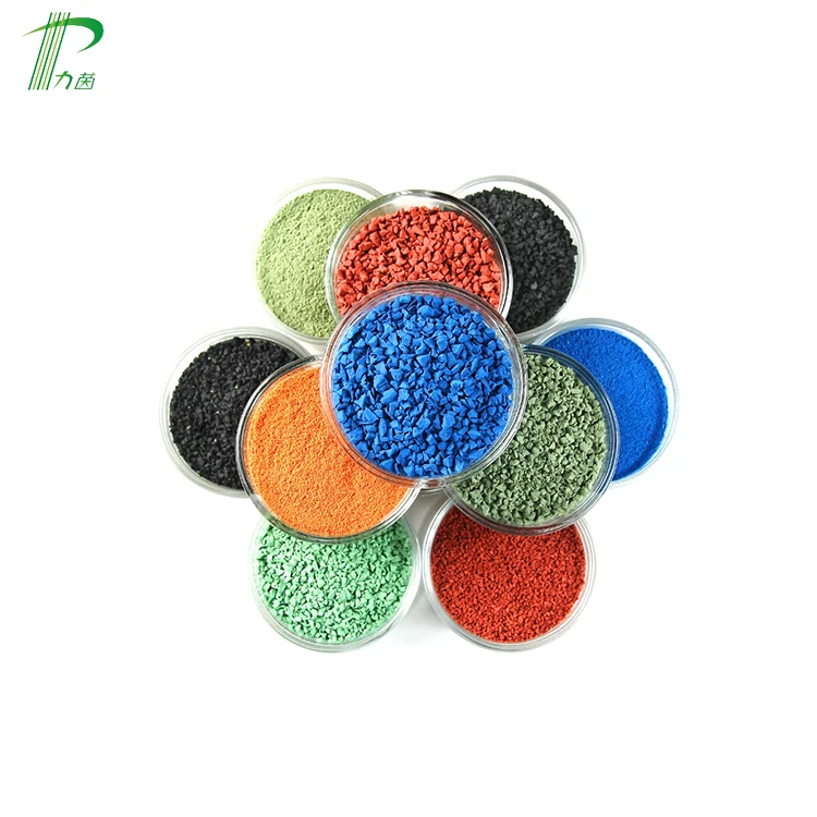 Stronger Anti-UV Lower Color Change Rubber Granules For Professional Running Track