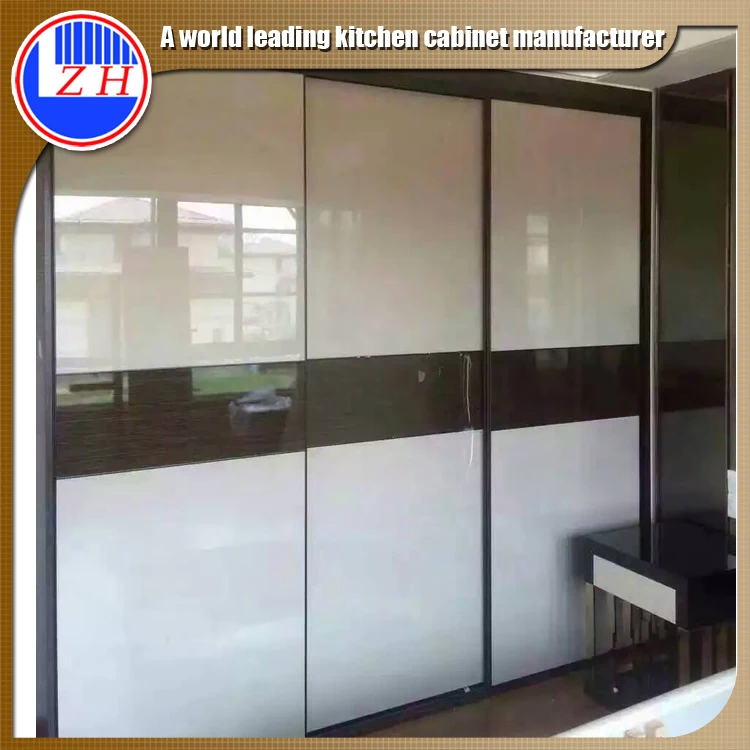 Guangzhou factory 2016 clothes cupboard women big chest modern bedroom wardrobe designs