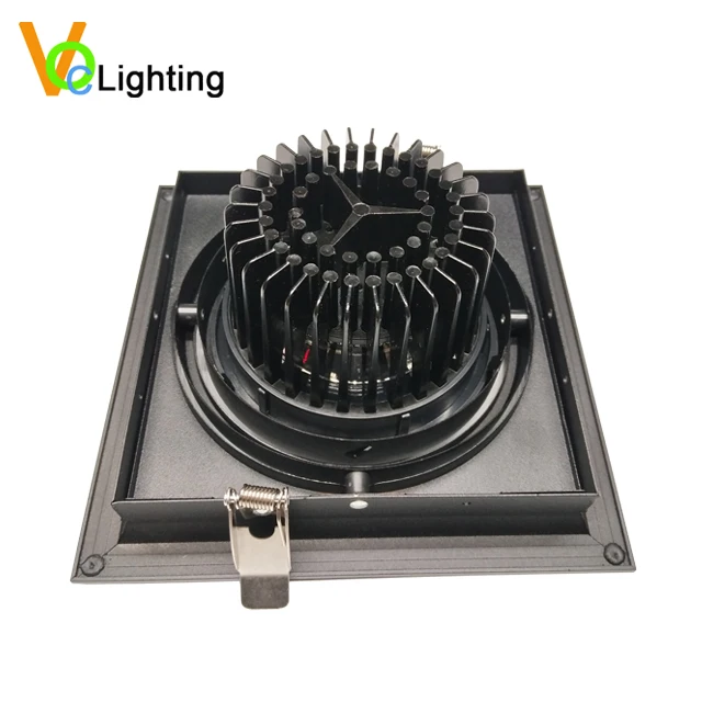 AR111 12w 18w Cob Square Led downlight Smd Recessed lighting Fixtures for Room