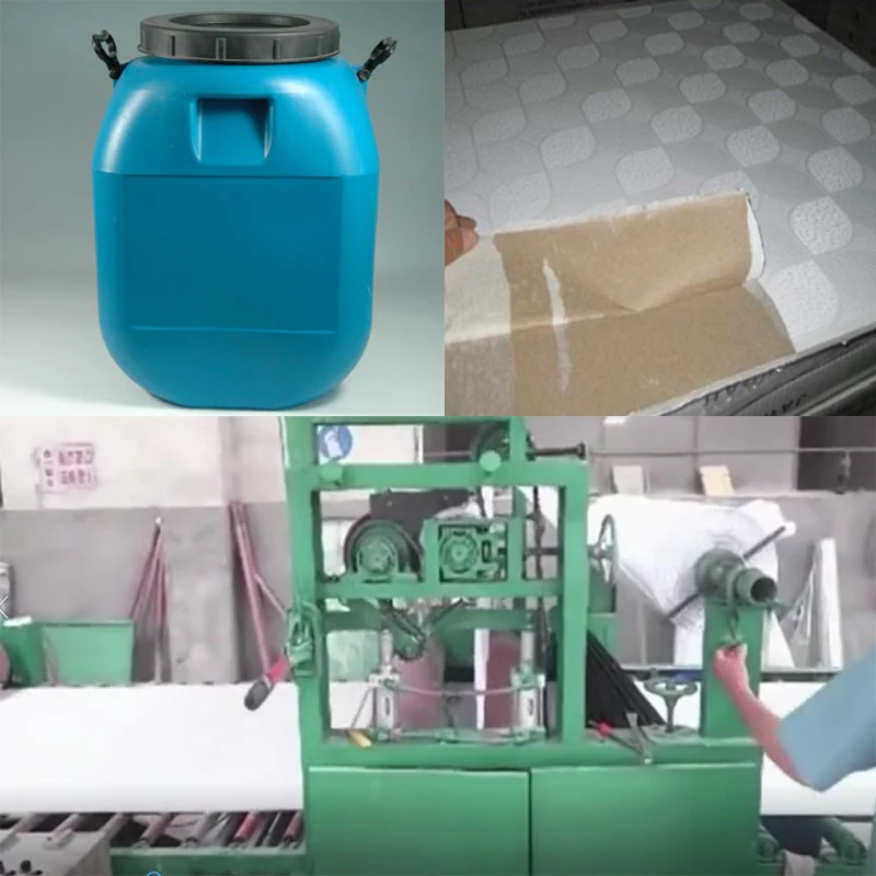 White glue/EVA emulsion for PVC film /aluminum foil of gypsum ceiling