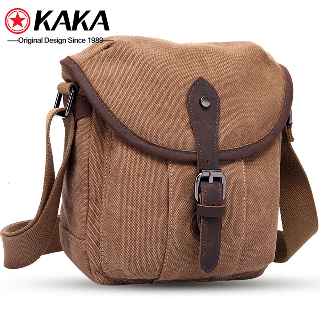 Men's Waterproof Custom Mobile Phone Single Small Bag Men's Canvas Bag