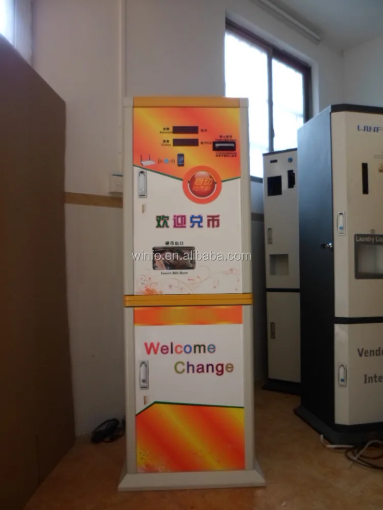 Wholesale GSM Coin Token Changer Machine/Bill Exchanger Machine for Christmas 2016