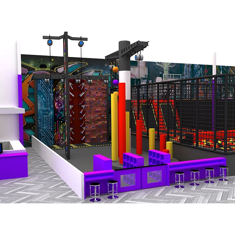 Factory Price Game Center High Quality Durable Children Indoor Rock Climbing Wall