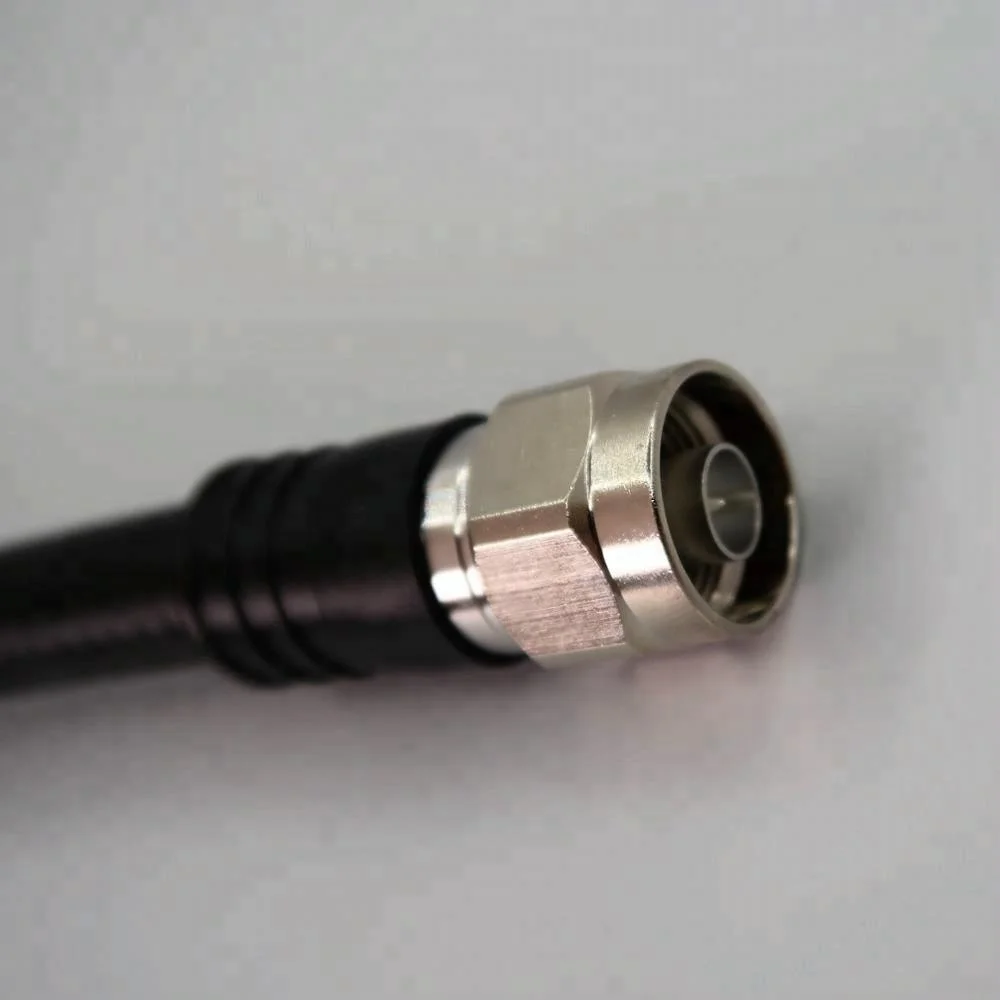 N Male to DIN Male Jumper Cable custom length for 1/2 rfJumper Cable