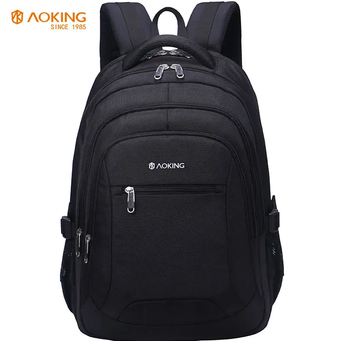 Aoking oem embroidered logo business backpack laptop 17 inch bagpack bags for men backpack  and women