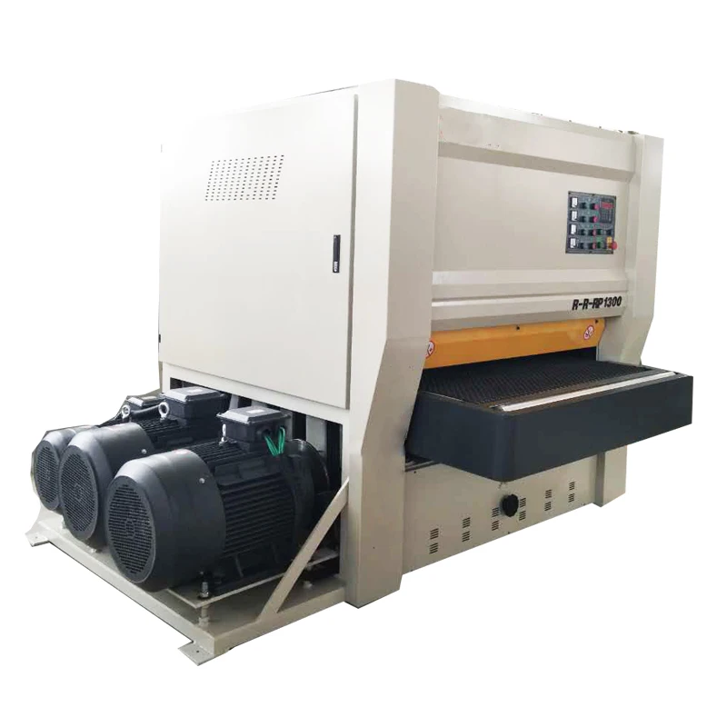 Автоматическая фанера деревообрабатывающая щетка Широкий Пояс Барабан Древесины Шлифовальный Станок