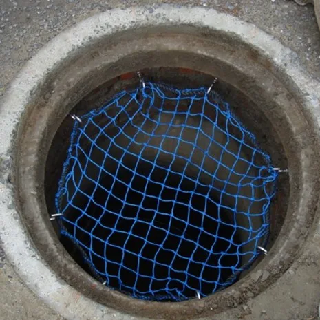 HDPE Round-shaped Sewer Well Cover Anti Drop Net Safety Manhole Cover Net