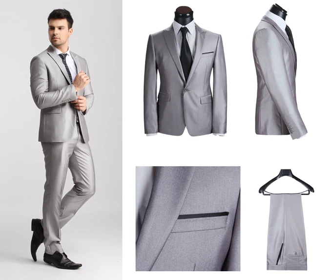 New arrival Style 2015 New Designer brand Suits for Men