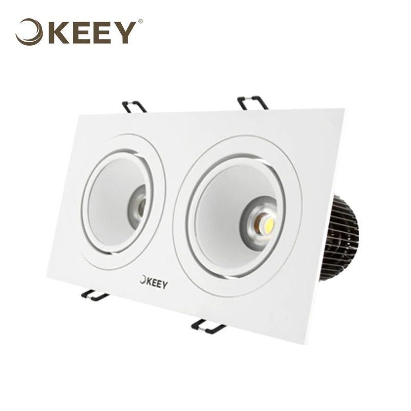KEEY Two Heads Led Grille Panel Light Truck Grille Guard for Showroom QYR2-GS601N-2