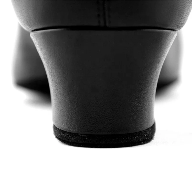JW Black Soft Dance Latin Ballroom Shoes
