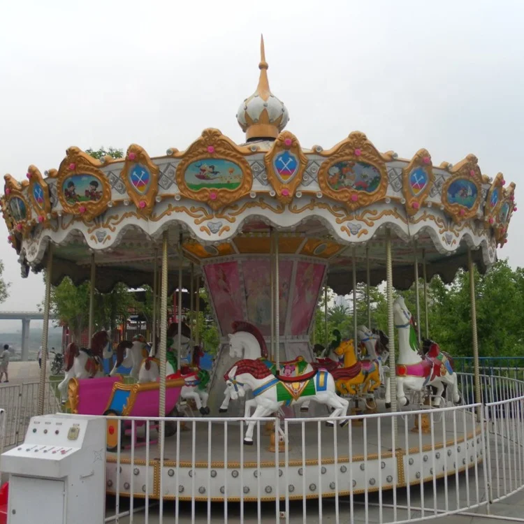 
Changda Rides !!! Fairground Kids Mini Merry Go Round Carousel for Sale 