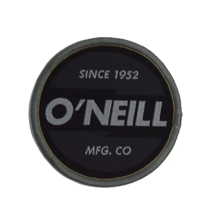 
High Density Custom Brand Name Logo and Size woven neck labels for Clothing 