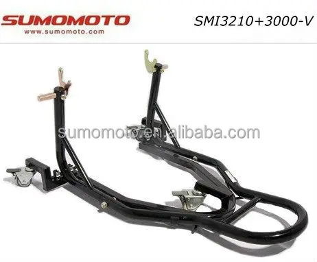 Подвижная тележка для мотоцикла, подвижная задняя тележка SMI3210 + 3000-V с двумя функциями