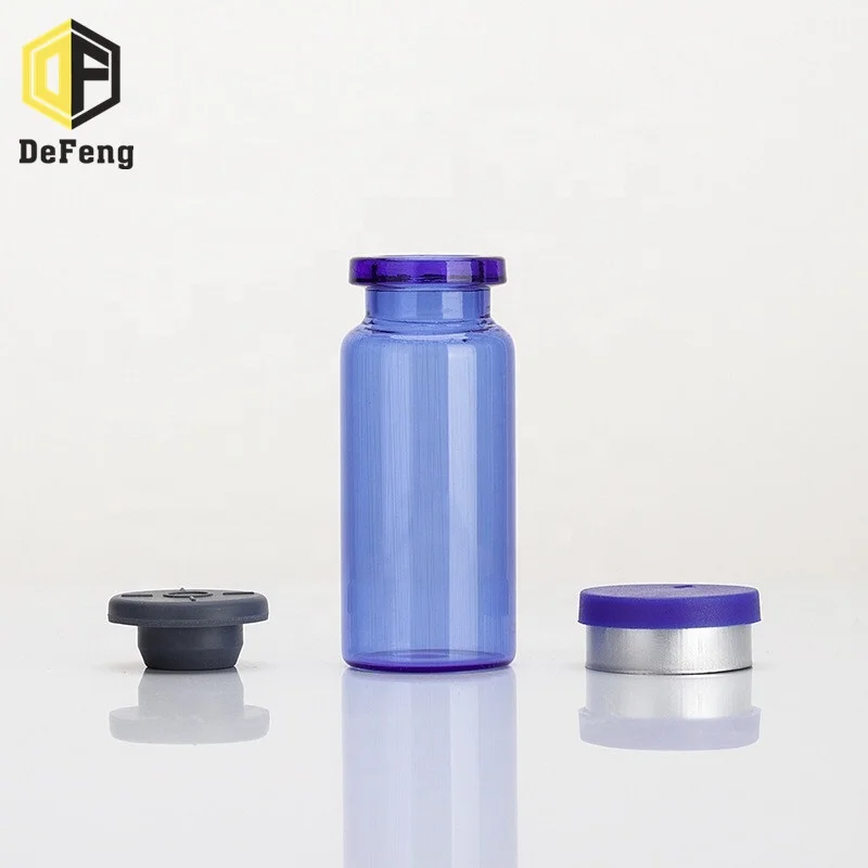 
Vial for steroids blue glass medical vials ampoule 10ml glass vial glass 