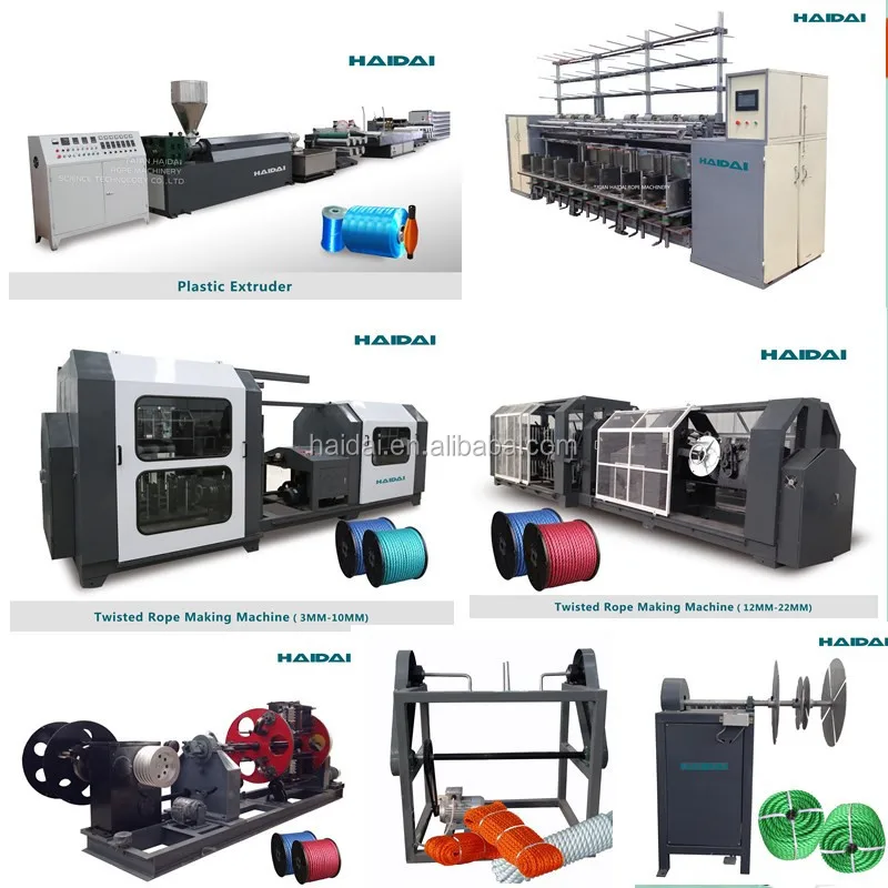 PP Rope Production Machine Line