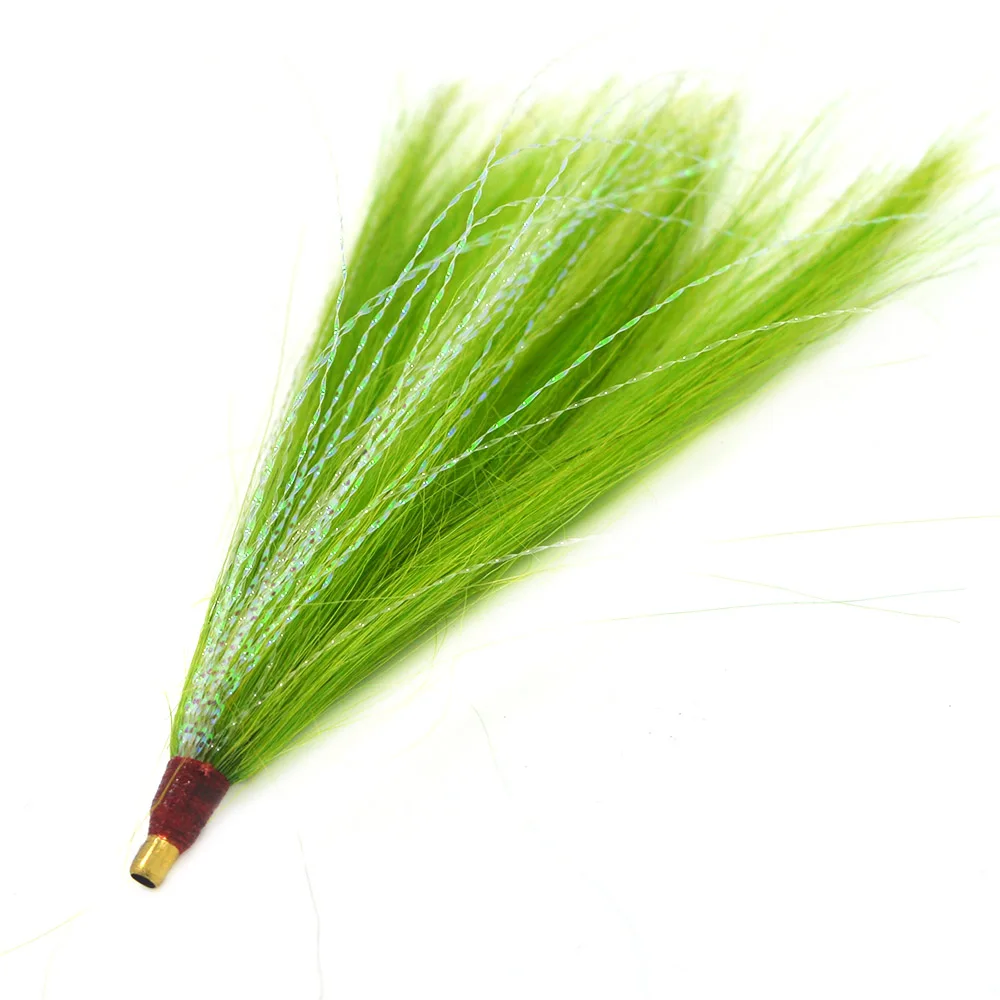 Fishing Bucktail Teaser Fishing Lures Saltwater Fishing Cod Bucktail Slide Teaser Hooks Fluke