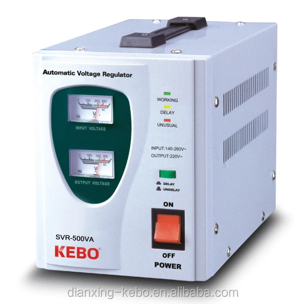 KEBO Voltage stabilizer SVR-500VA relay type