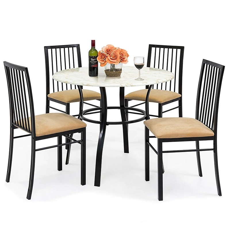 Hendry OEM mesas de comedor jantar modern round dining room tables set and chairs