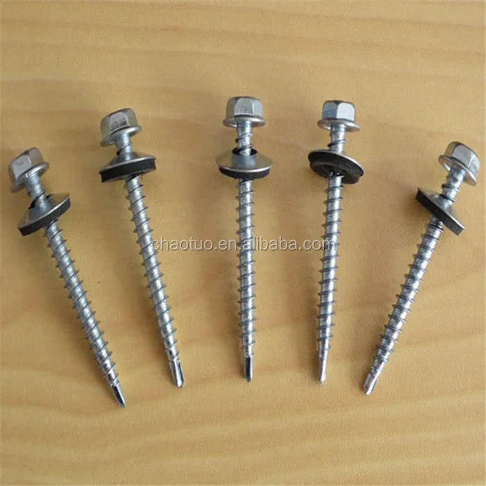 factory supply Hex head roofing screw