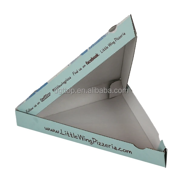 
Wholesale triangle paper pizza packing boxes 