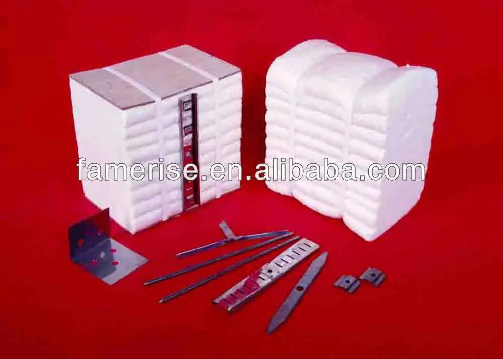 хорошее качество огнеупорные керамические волокна модуль для