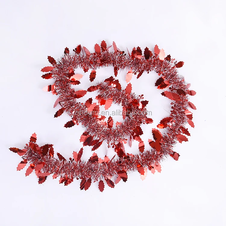 Хуанди Пользовательские Моды рождественские украшения мишуру, гирлянды украшение для дома