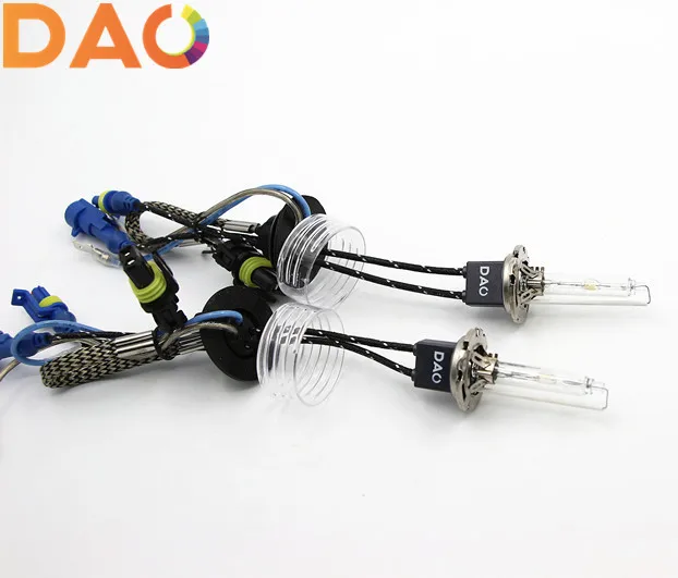 DAO Auto Bulbs Hid Xenon Lamp D2h Bulb Single Beam D2H 5500k 6500k Hid Xenon Bulb For 3 inch D2S Q5 Projector Car Accessories