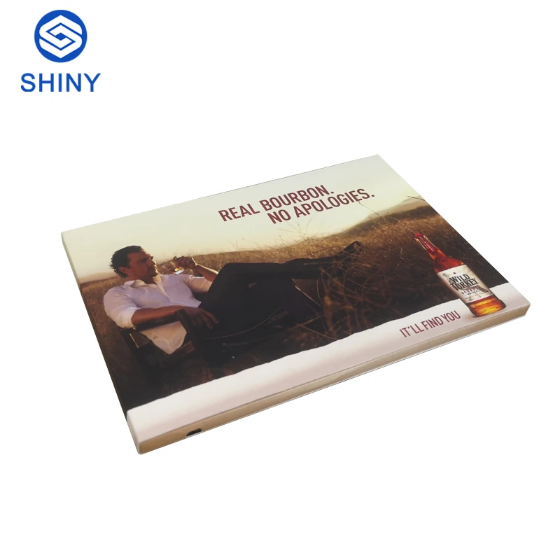 Newest Invitation 4.3inch lcd screen invitation card US top selling video brochure