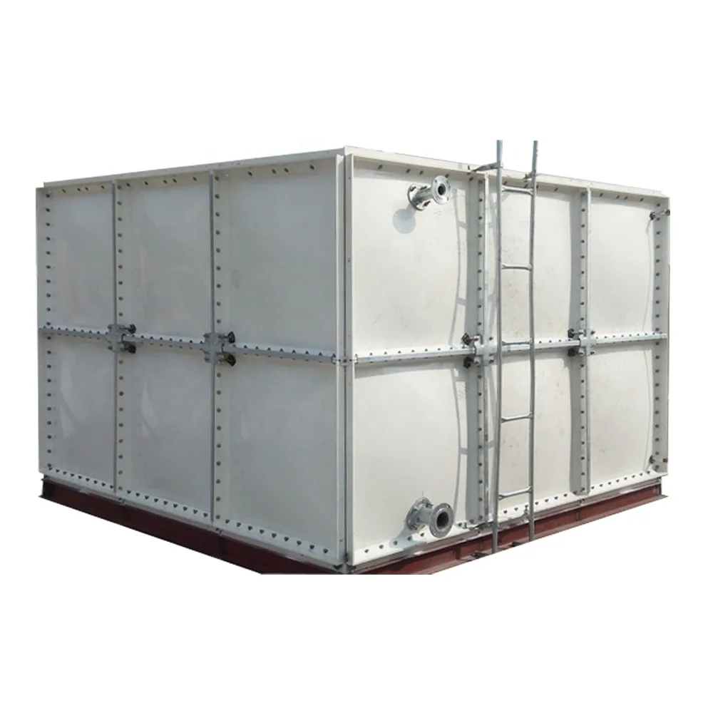 10000 Liter Clear Soft Agriculture bolted Connecting Grp Water Storage Tank