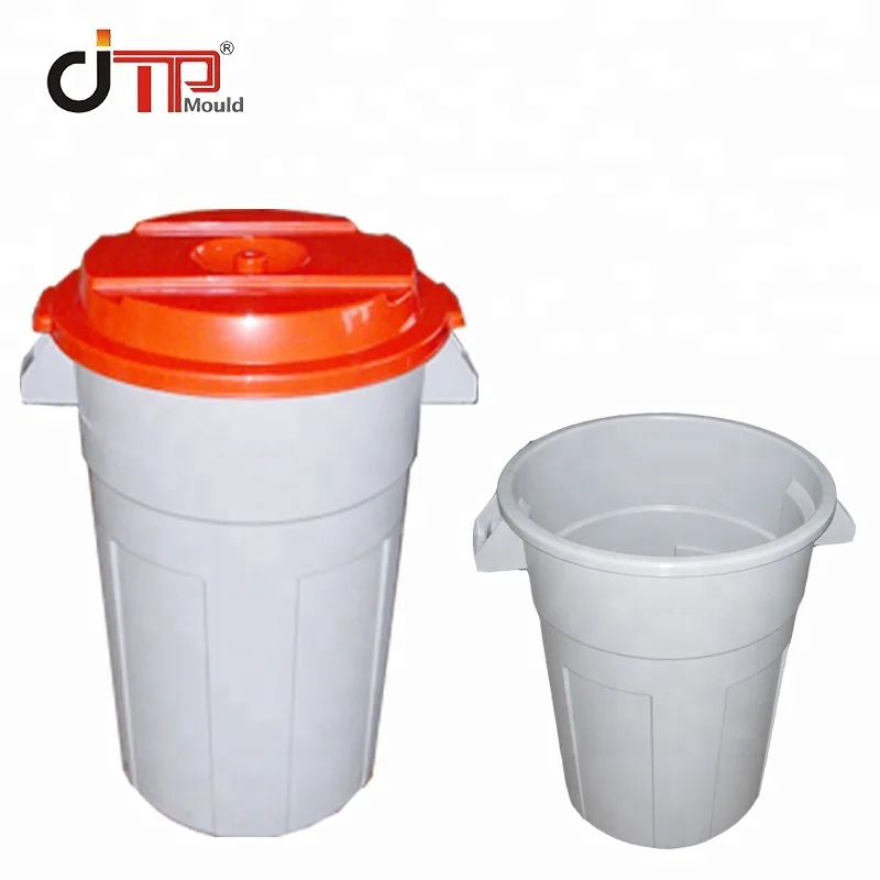 New Fashion Design Plastic Dustbin Injection Mould Factory Made Competitive Price Steel Cold Household Use Includes Mould Base