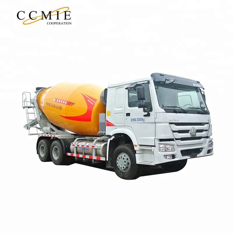 Low price of 9cbm G09ZZ mini Concrete mixer truck for sale
