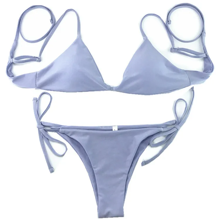 Cikini Bikini Set 2021  Fashion Swimsuit Triangle Bikini Women  Summer Swimsuit