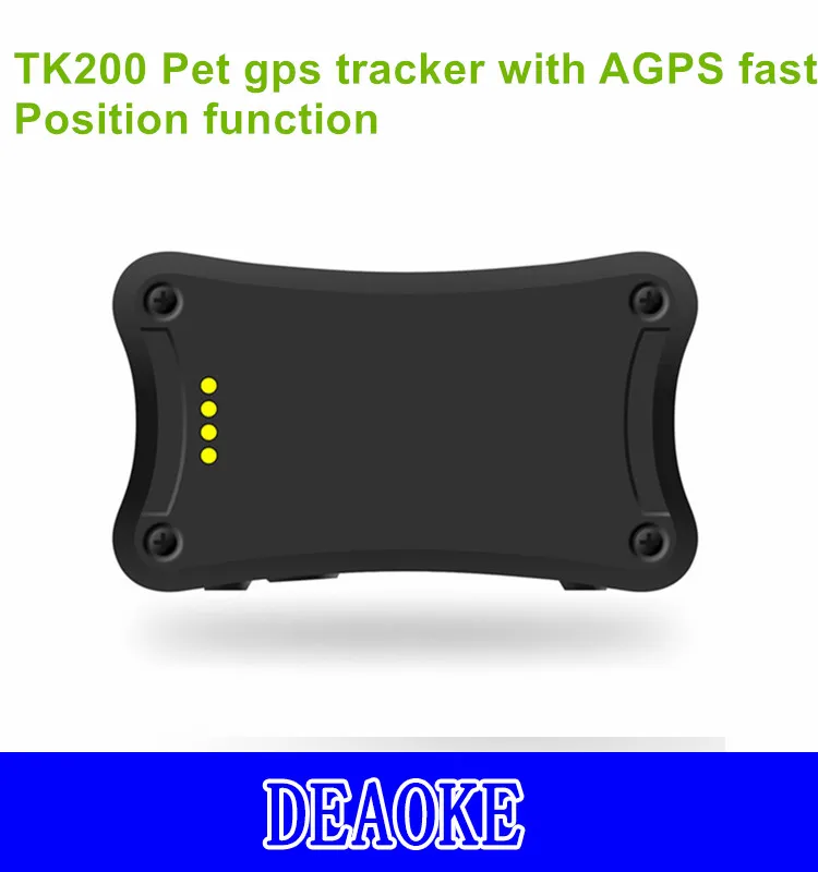 DAGPS Pet GPS Tracker with standby 12 days TK200 mini gps tracker