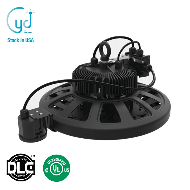 Stock in USA DLC UFO LED high bay light 100w- 240w