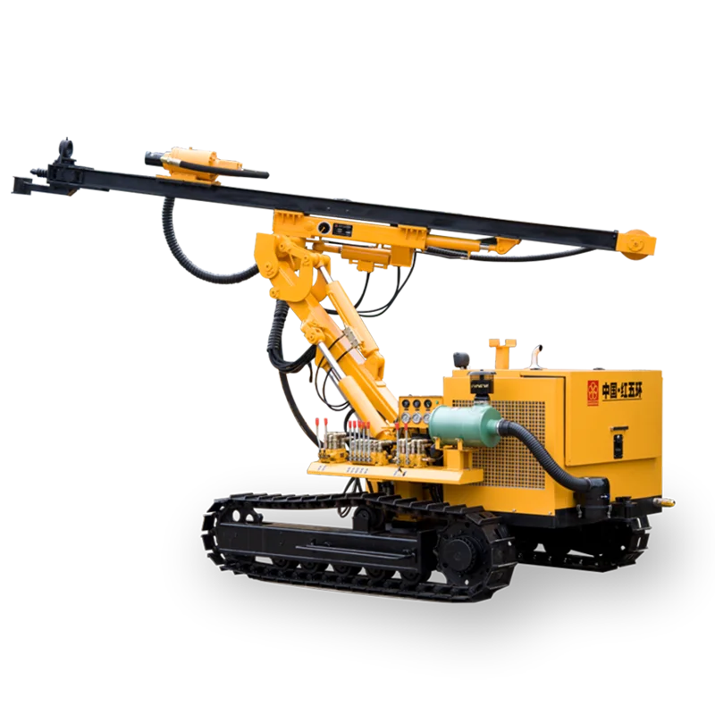 Hongwuhuan HC726 гусеничный дизельный двигатель, гидравлическая буровая установка для карьера камня на продажу