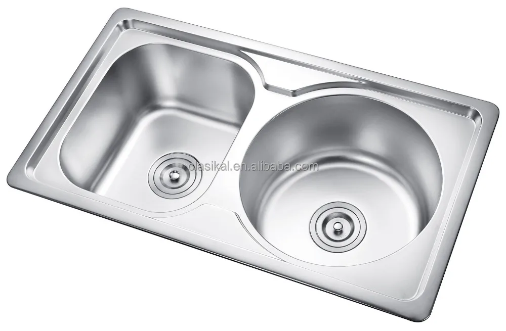 Sink Stand Square Modern Apartment Above Counter Basin 3 in One Faucet Hotsale Model Kitchen Room Stainless Steel SC-208 India