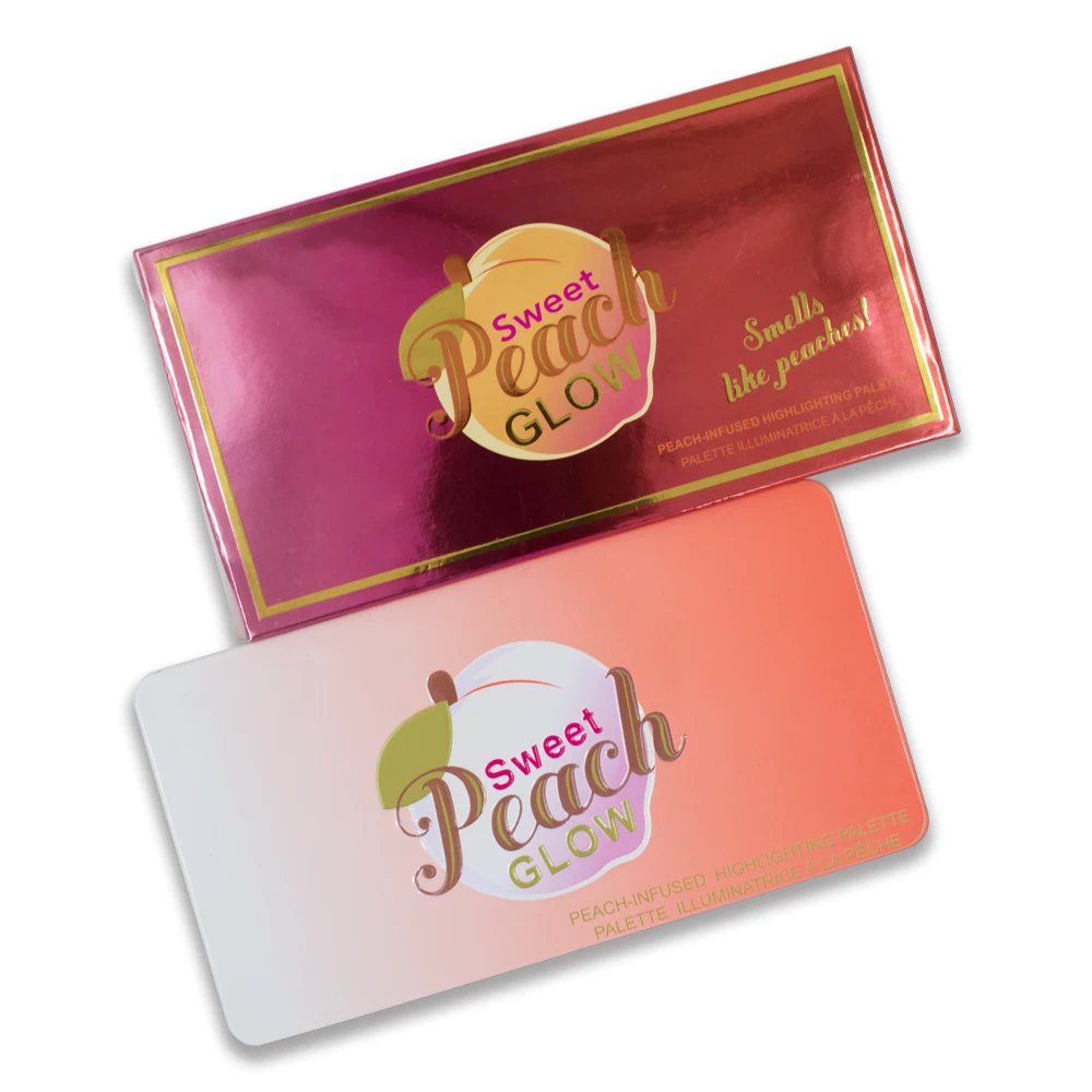 Too New The Hot Selling Eyeshadow Sweet Peach Glow Palette Eye shadow Peach-infused Highlighting Makeup