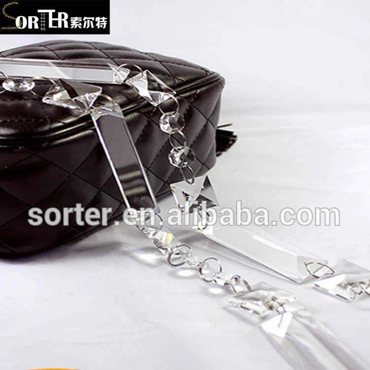 Crystal bead chain garland curtain light bead crystal curtain for decoration