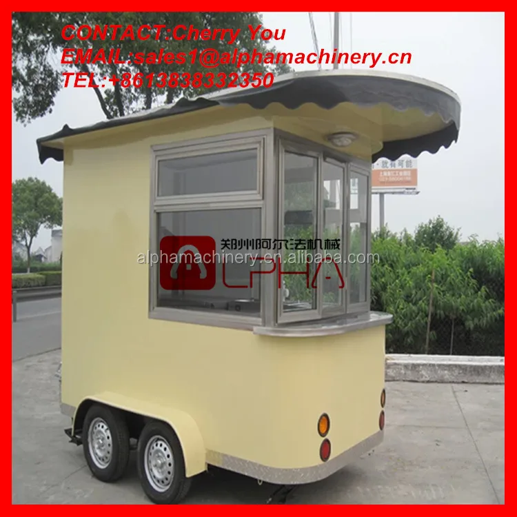 Food Vending Trailer Cars For Sale Mobile Restaurant Trailer/fast Snack Trailer/Fast Food Carts Selling Food Truck For Sale