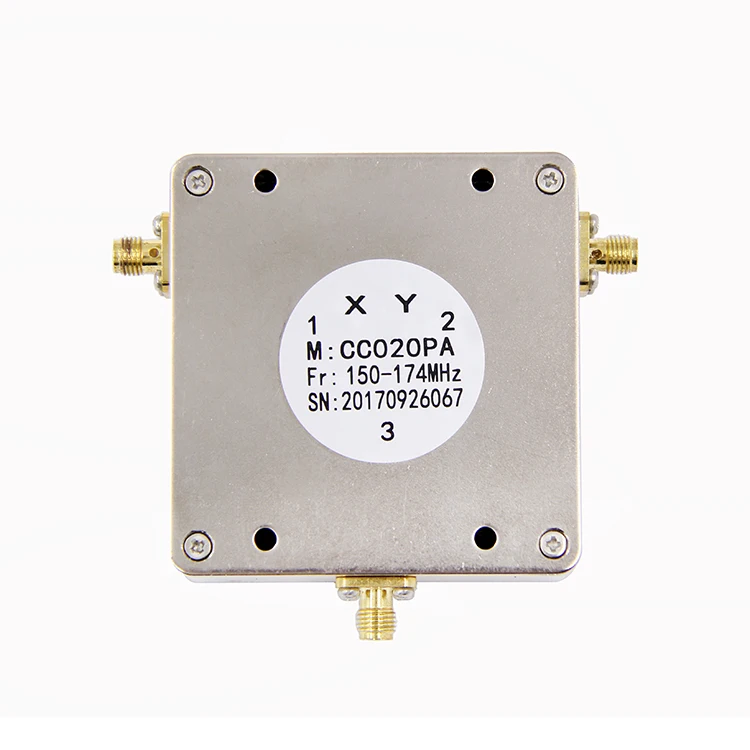Best price 150-174 mhz Low Insertion vhf rf Coaxial Circulator