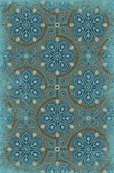 UV Print Vintage PVC Carpet Vinyl Mat for Home Decoration Area Rug