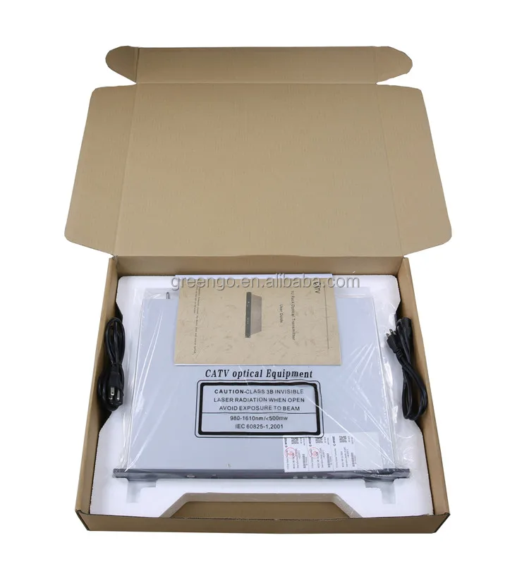 FTTH CATV 1550nm Transmitter Optical Fiber Transmitter with AGC