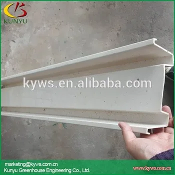 Hydroponic gutter for strawberry tomato pepper hydroponic trough for greenhouse