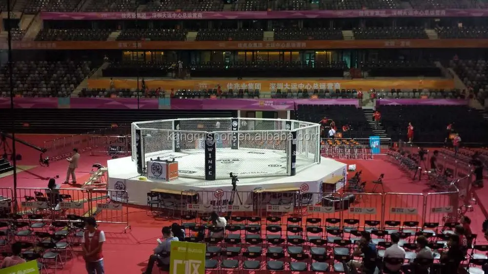 Professional Competition MMA octagon cage