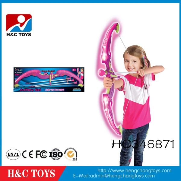 Хит продаж детские игрушки световой лук и стрелы для оптовая продажа HC382501