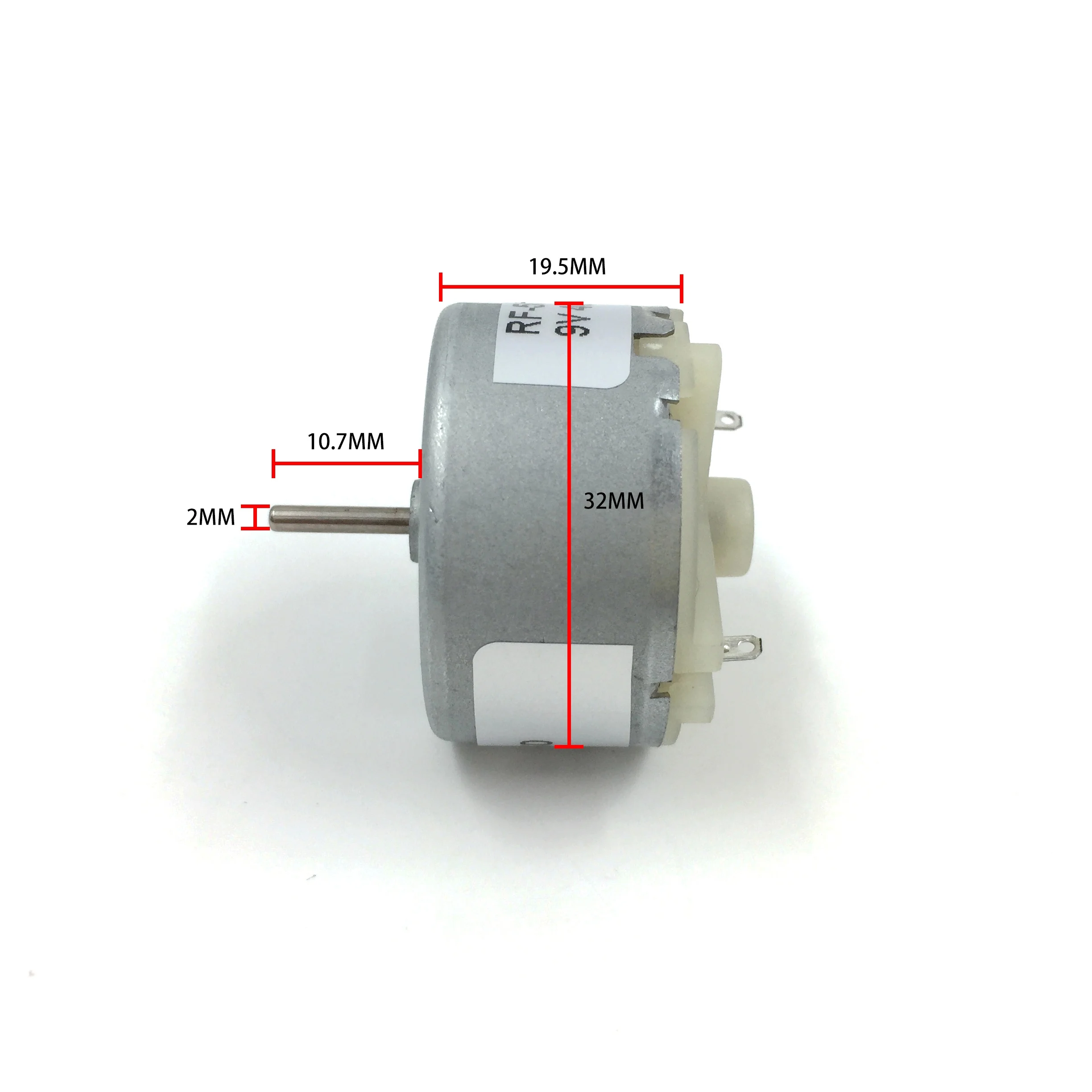 RF-500 3v 6v 9v 12v brushed dc micro fan motor