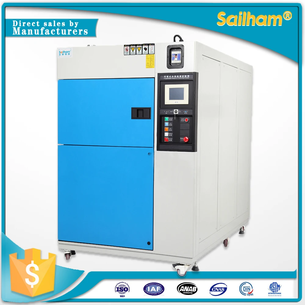 Тепловой три-коробки типа шок с подогревом испытательной камеры