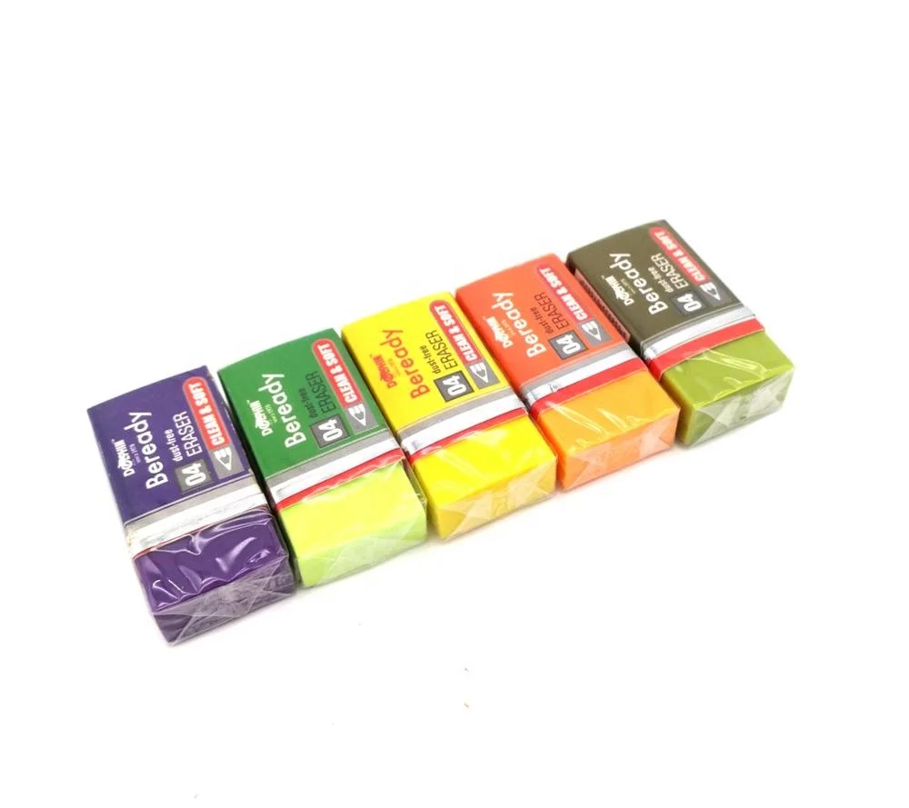 2019 professional office colorful eraser for school students correction