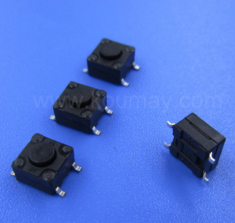 4 pin smd 6x6 IP67 водонепроницаемый боковой вставкой SMD Такт переключатель/сенсорный переключатель кнопка типа